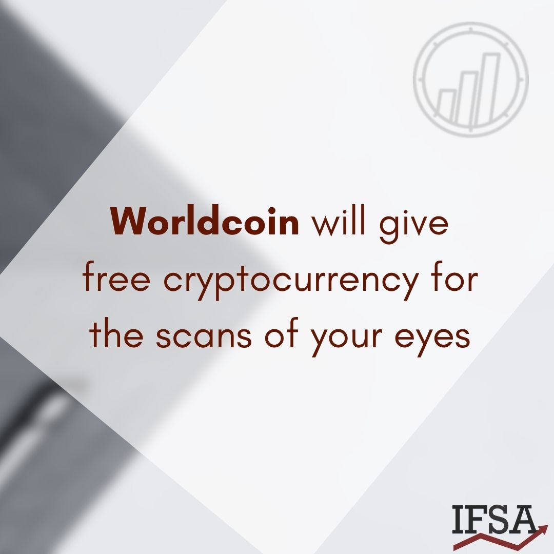 Worldcoin will give free cryptocurrency for the scans of your eyes
